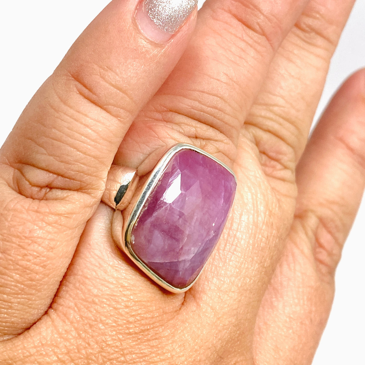 Ruby Freeform Faceted Ring Size 9.5 PRGJ984