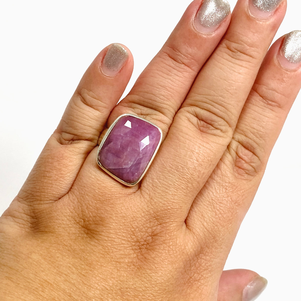 Ruby Freeform Faceted Ring Size 9.5 PRGJ984