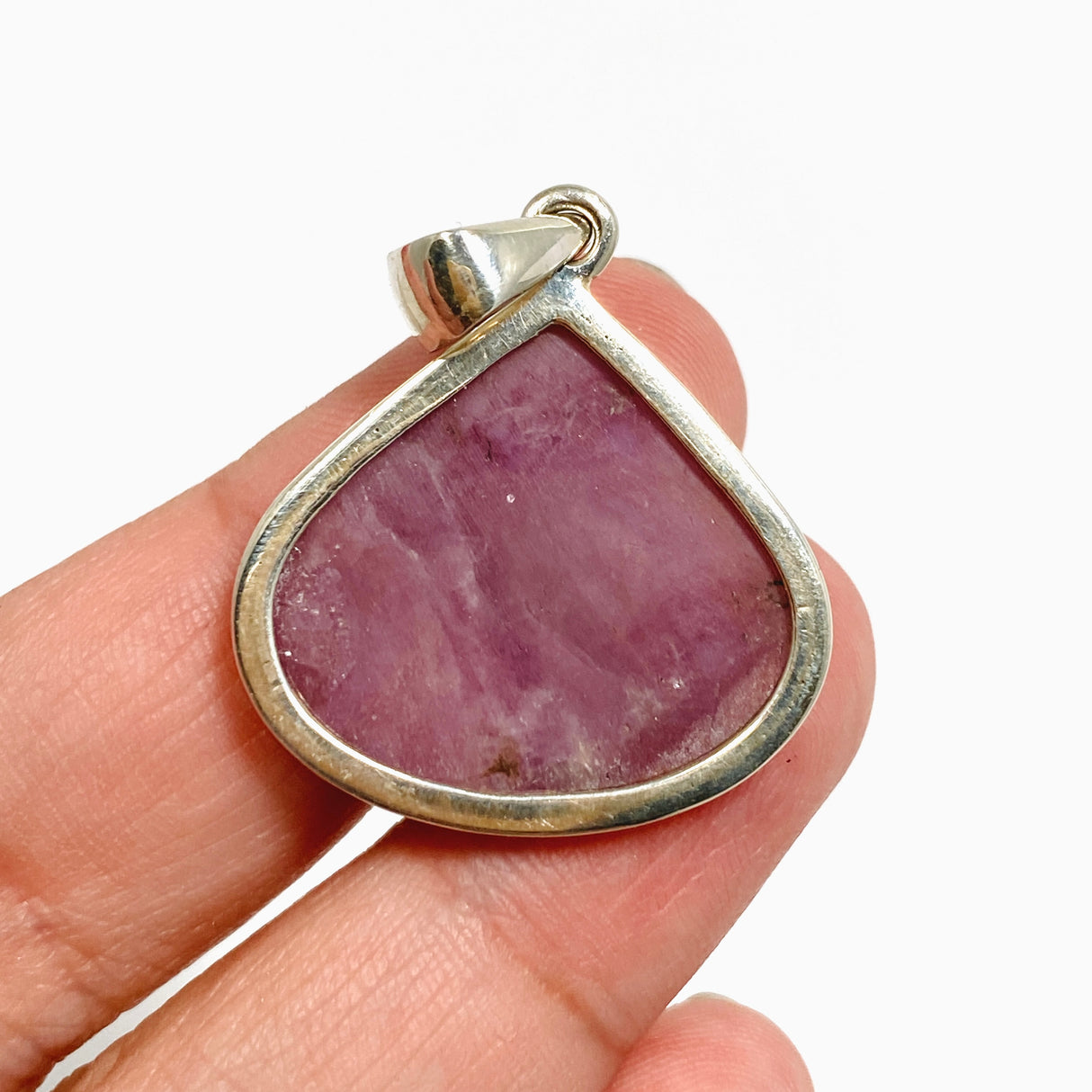 Ruby Teardrop Faceted Pendant PPGJ1212
