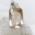 Rutilated Quartz Faceted Rectangular Pendant PPGJ705 - Nature's Magick