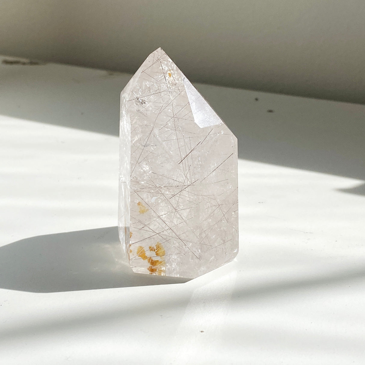 Rutilated Quartz Point RTQP-02