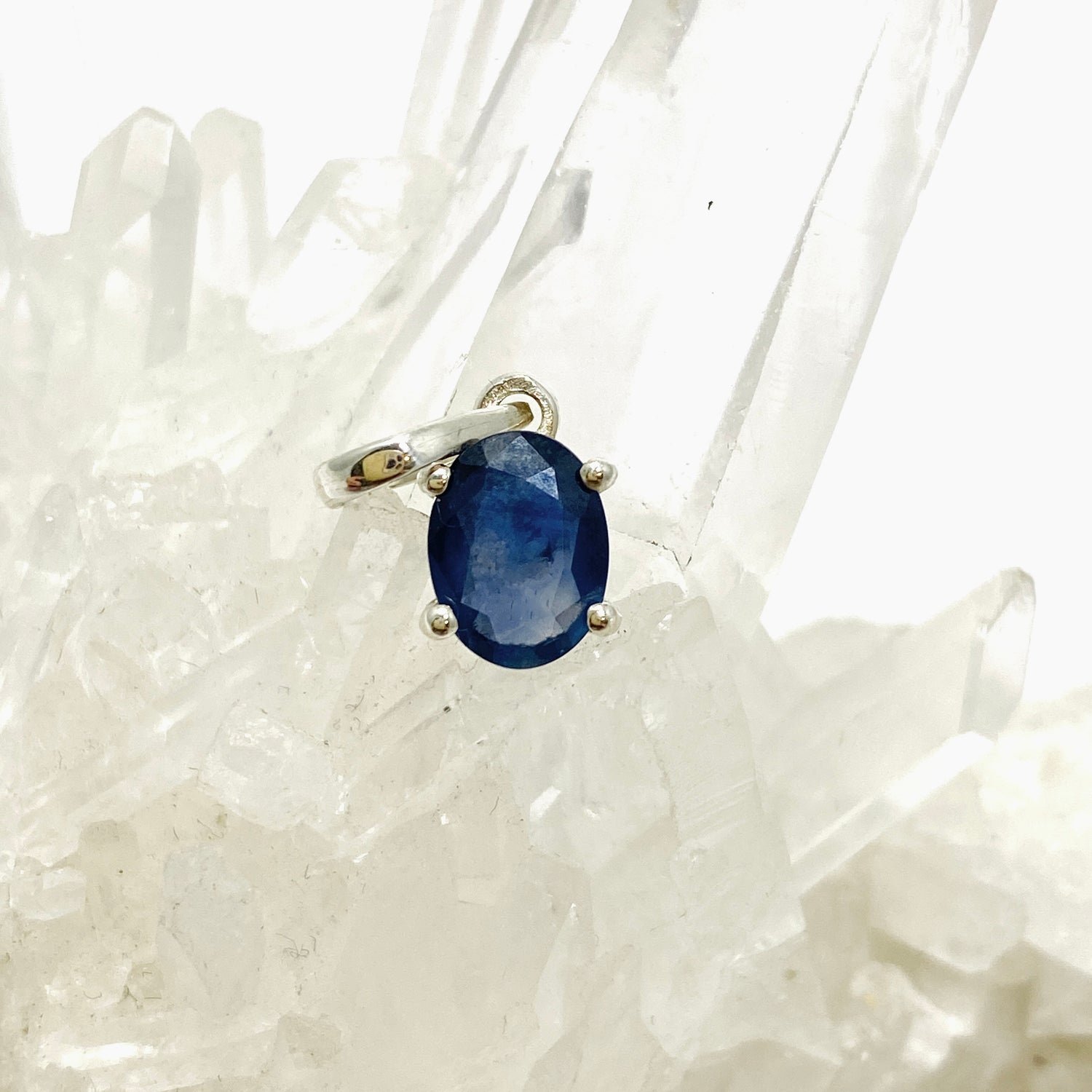 Sapphire Oval Faceted Pendant PPGJ976