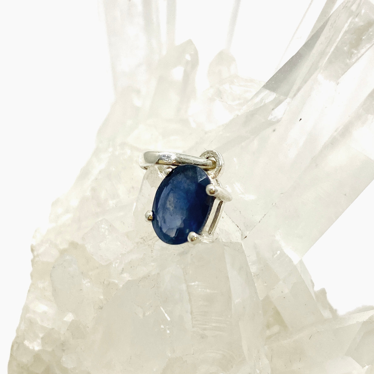 Sapphire Oval Faceted Pendant PPGJ976