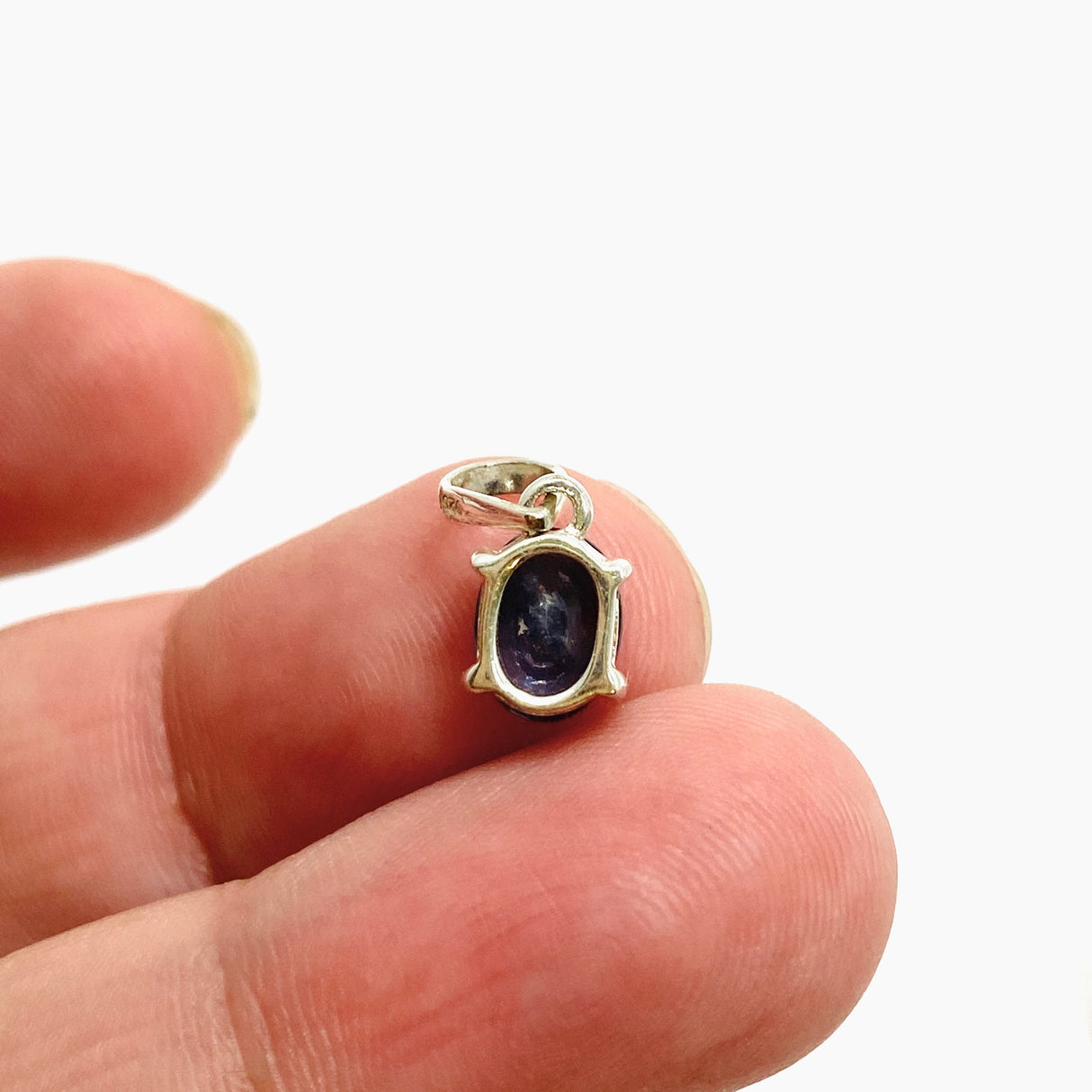 Sapphire Oval Faceted Pendant PPGJ976