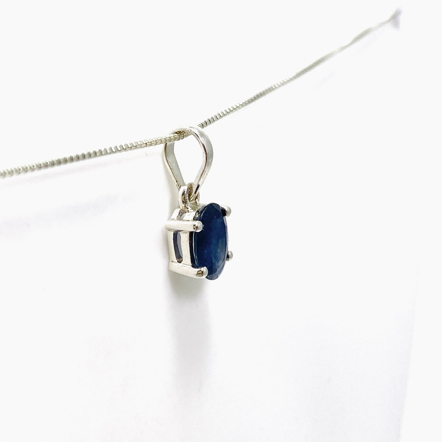 Sapphire Oval Faceted Pendant PPGJ976