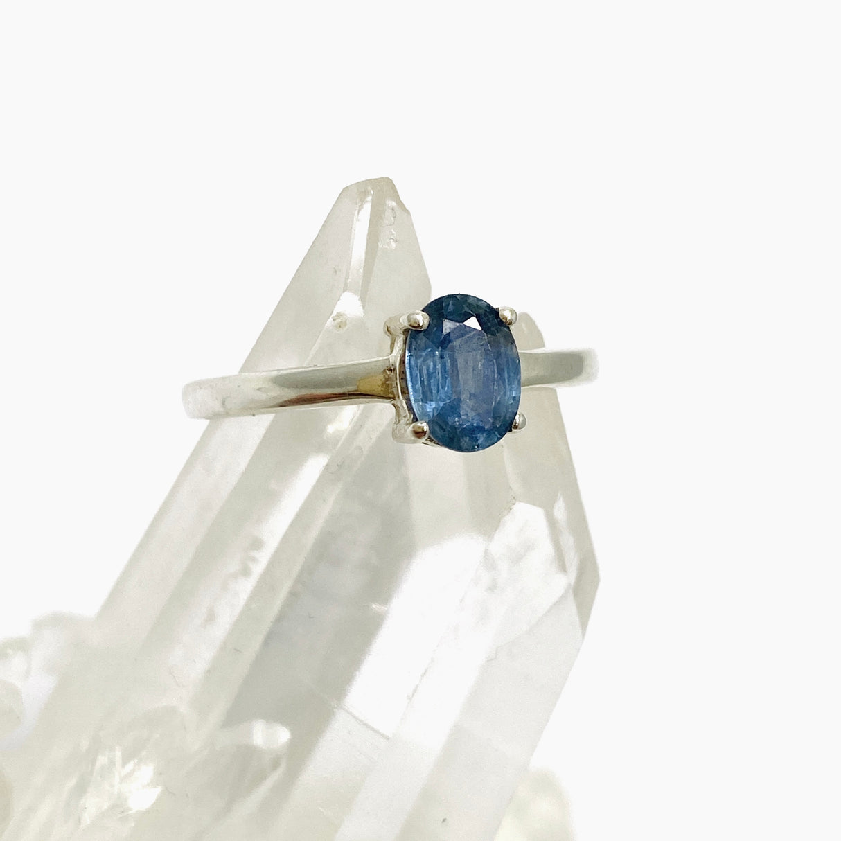 Sapphire Oval Faceted Ring Size 8 PRGJ812