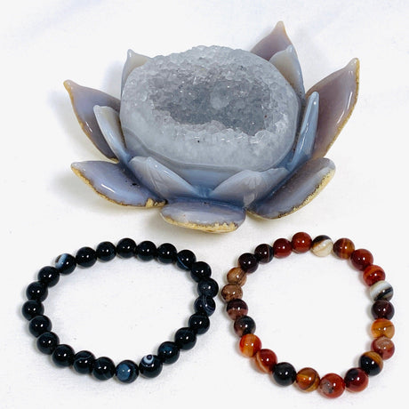 Sardonyx banded bracelet - Nature's Magick