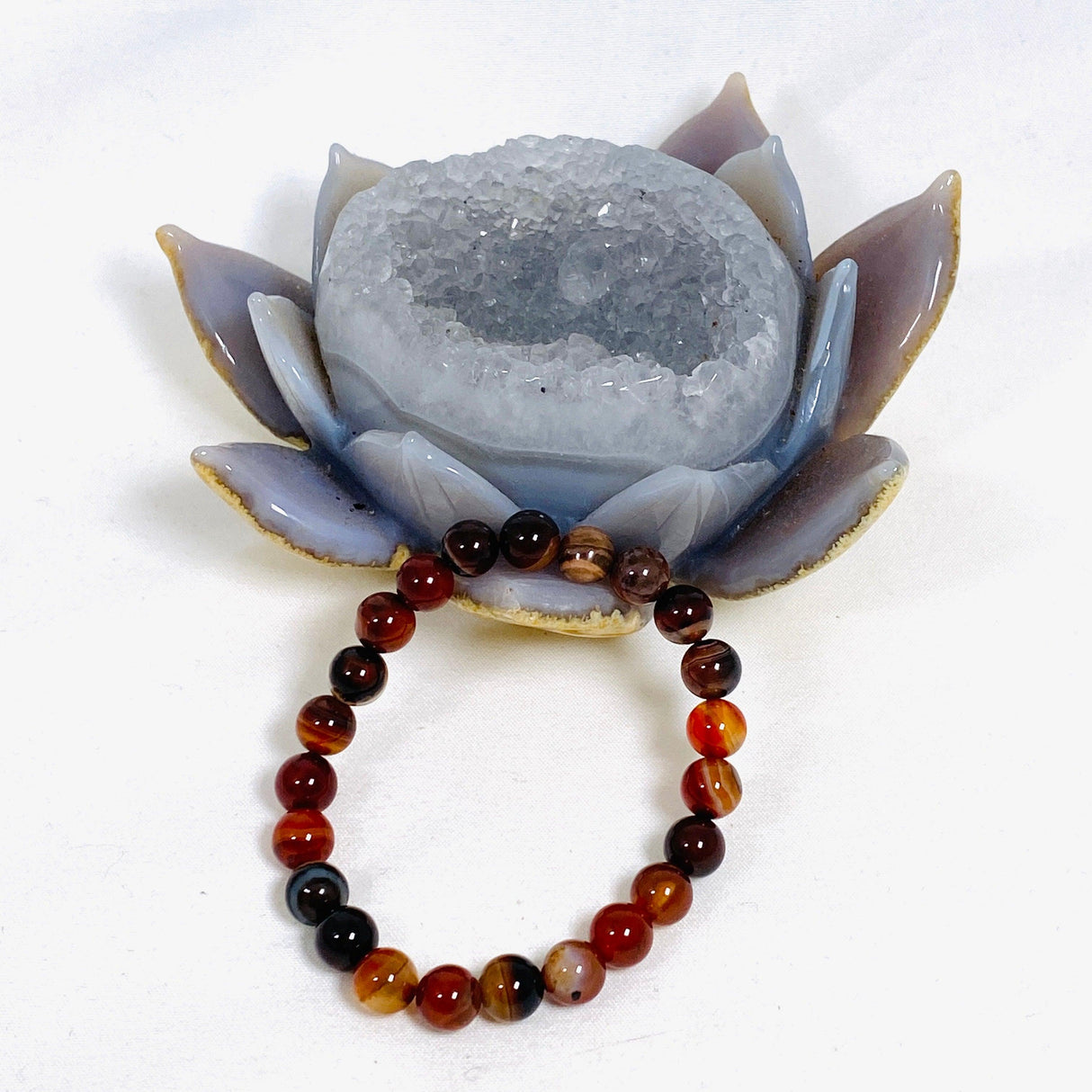 Sardonyx banded bracelet - Nature's Magick
