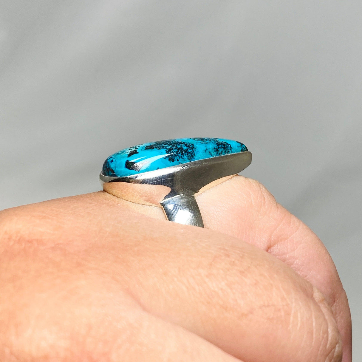 Shattuckite Teardrop Ring Size 11 PRGJ436 - Nature's Magick