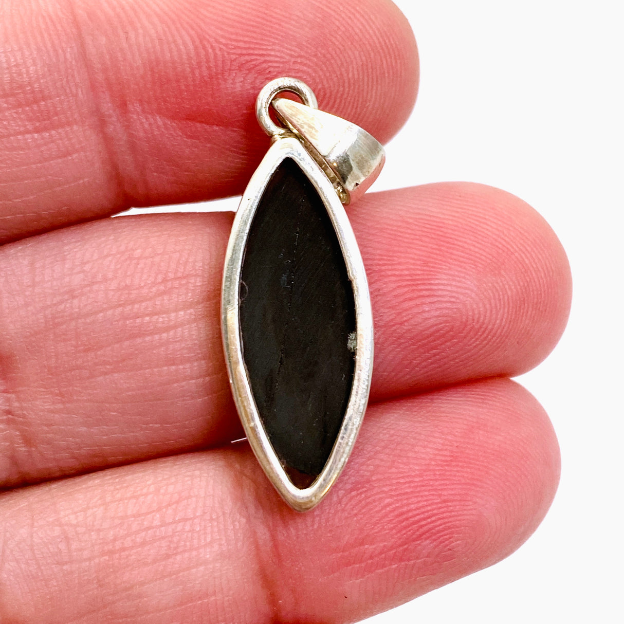 Shungite Marquise Raw Pendant PPGJ960