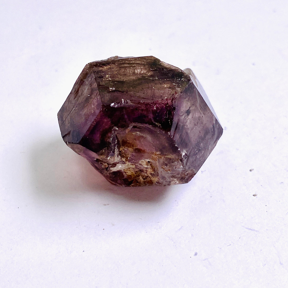 Smokey Amethyst with Inclusions Crystal (like Super Seven and Brandberg) CR3736