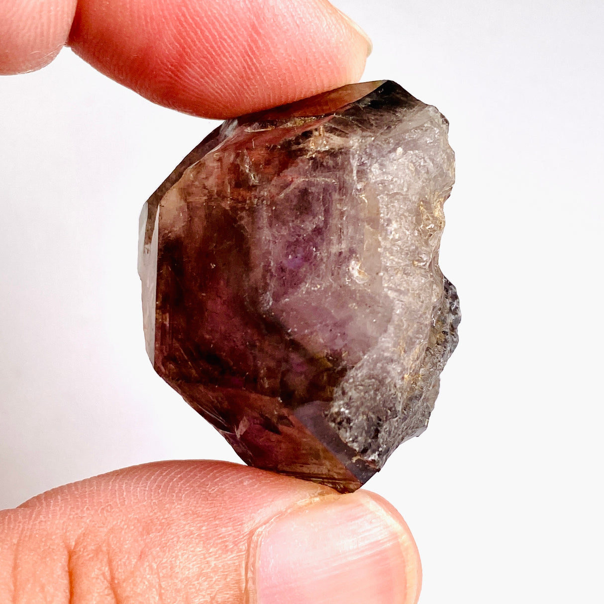 Smokey Amethyst with Inclusions Crystal (like Super Seven and Brandberg) CR3736