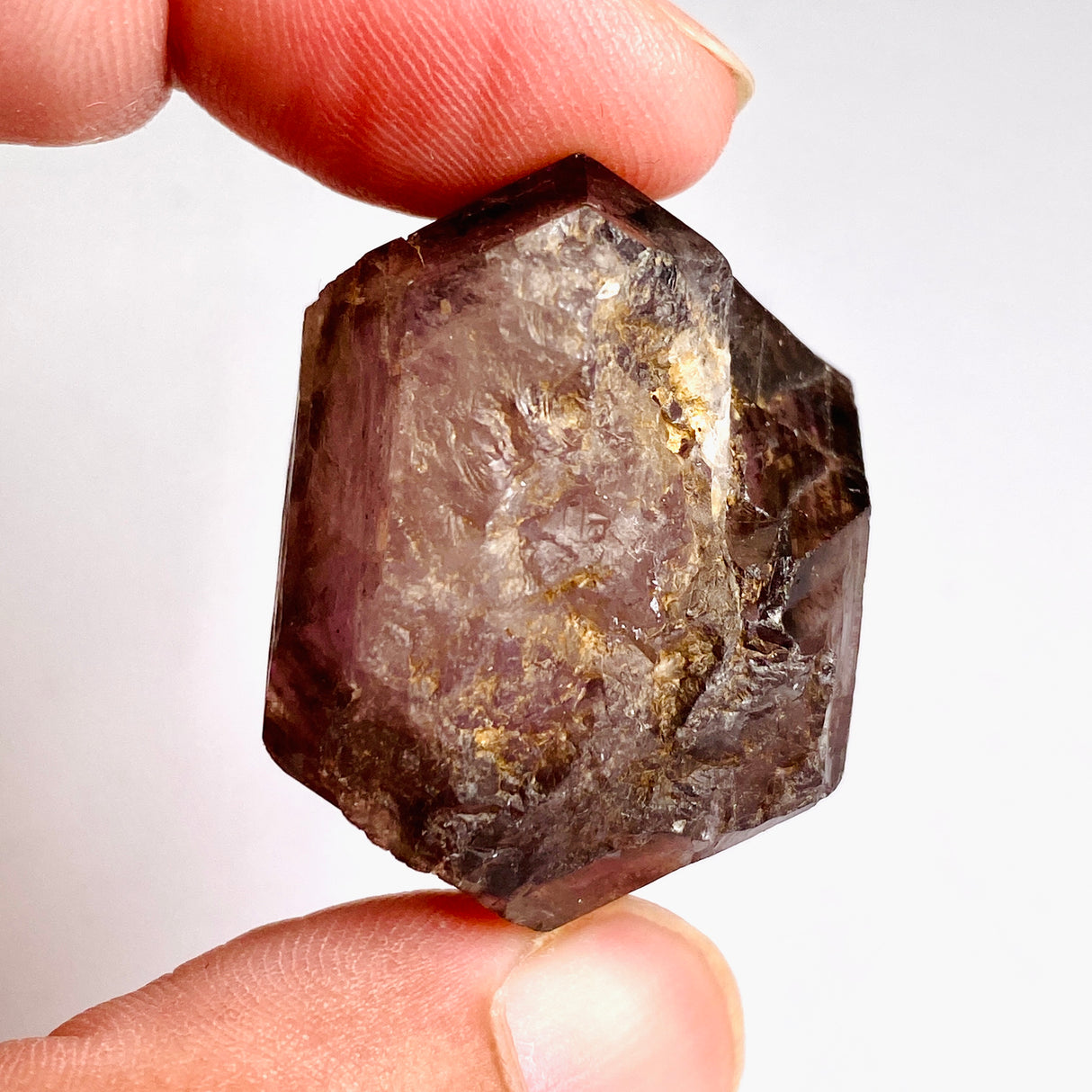 Smokey Amethyst with Inclusions Crystal (like Super Seven and Brandberg) CR3736