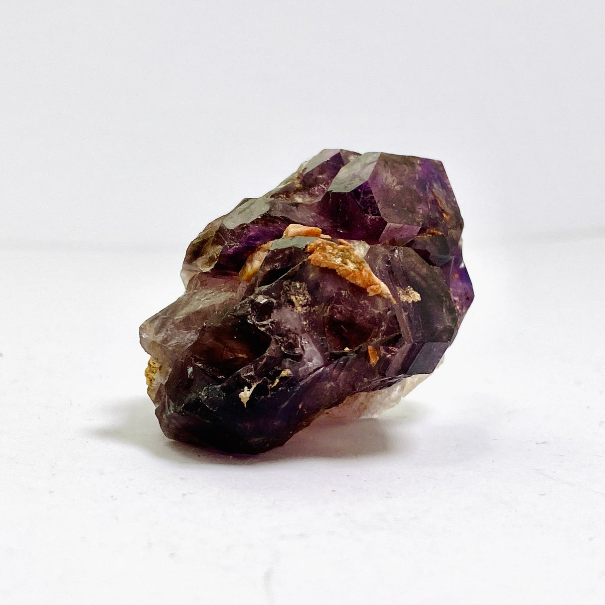 Smokey Amethyst with Inclusions Elestial Crystal (like Super Seven and Brandberg) CR3728