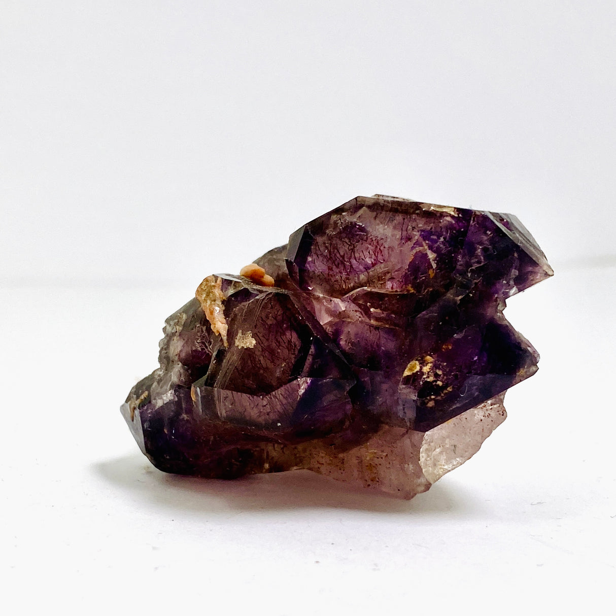 Smokey Amethyst with Inclusions Elestial Crystal (like Super Seven and Brandberg) CR3728