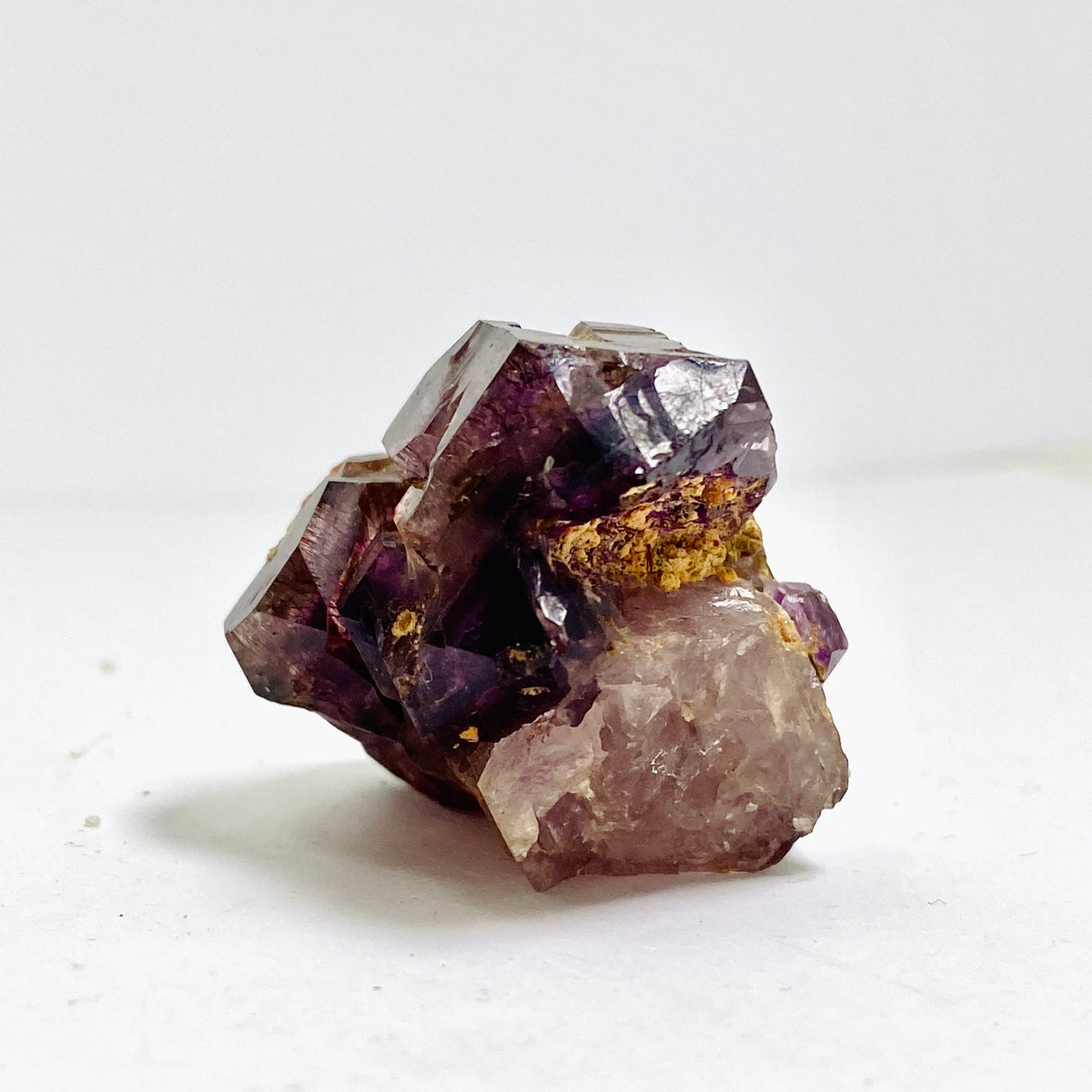 Smokey Amethyst with Inclusions Elestial Crystal (like Super Seven and Brandberg) CR3728