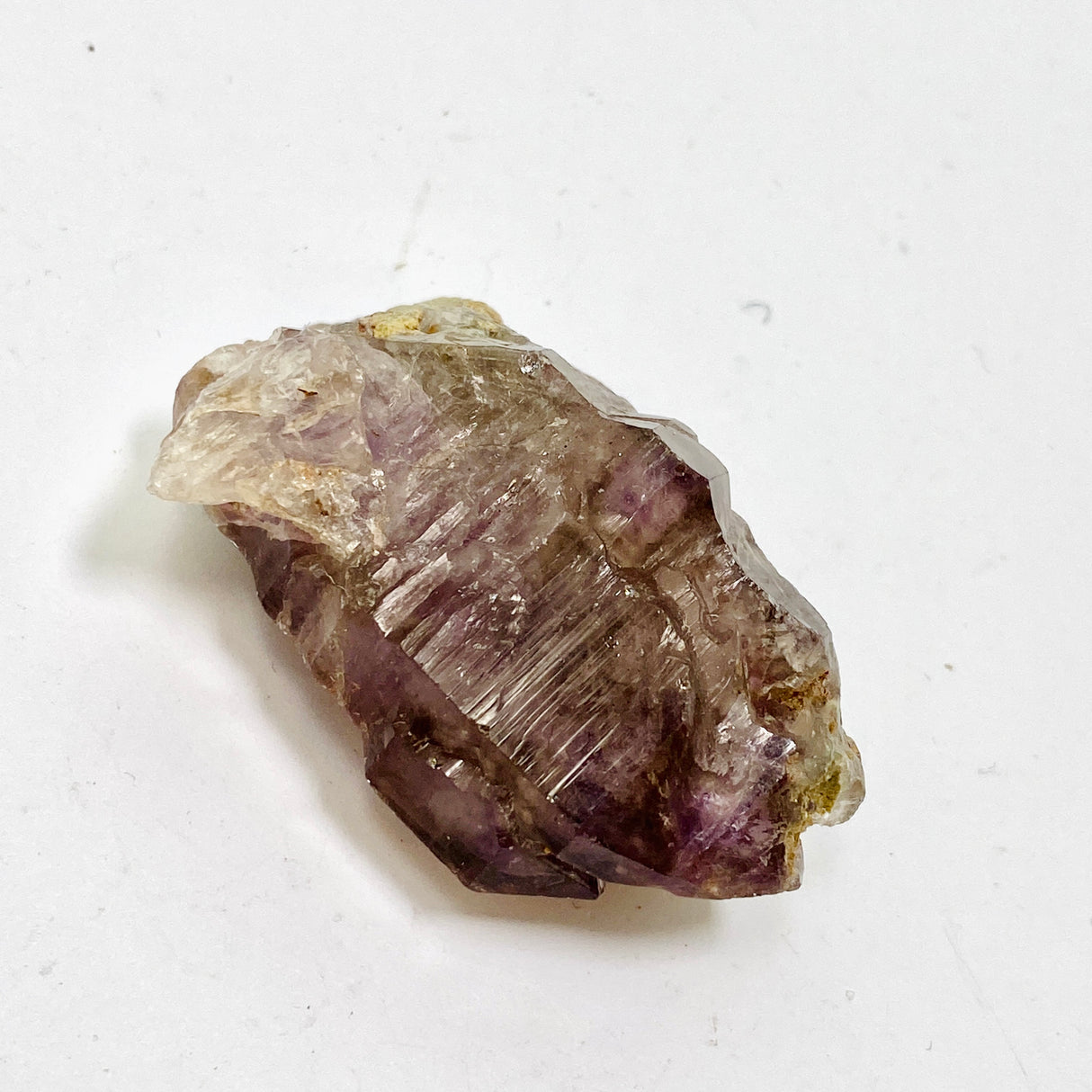 Smokey Amethyst with Inclusions Elestial Crystal (like Super Seven and Brandberg) CR3732