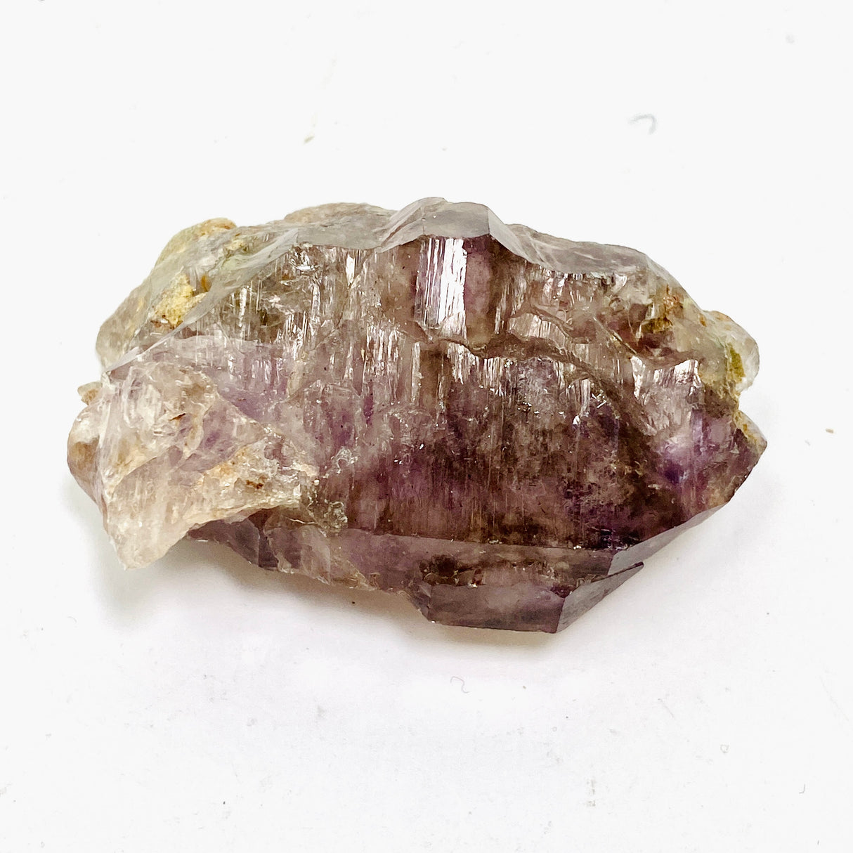 Smokey Amethyst with Inclusions Elestial Crystal (like Super Seven and Brandberg) CR3732