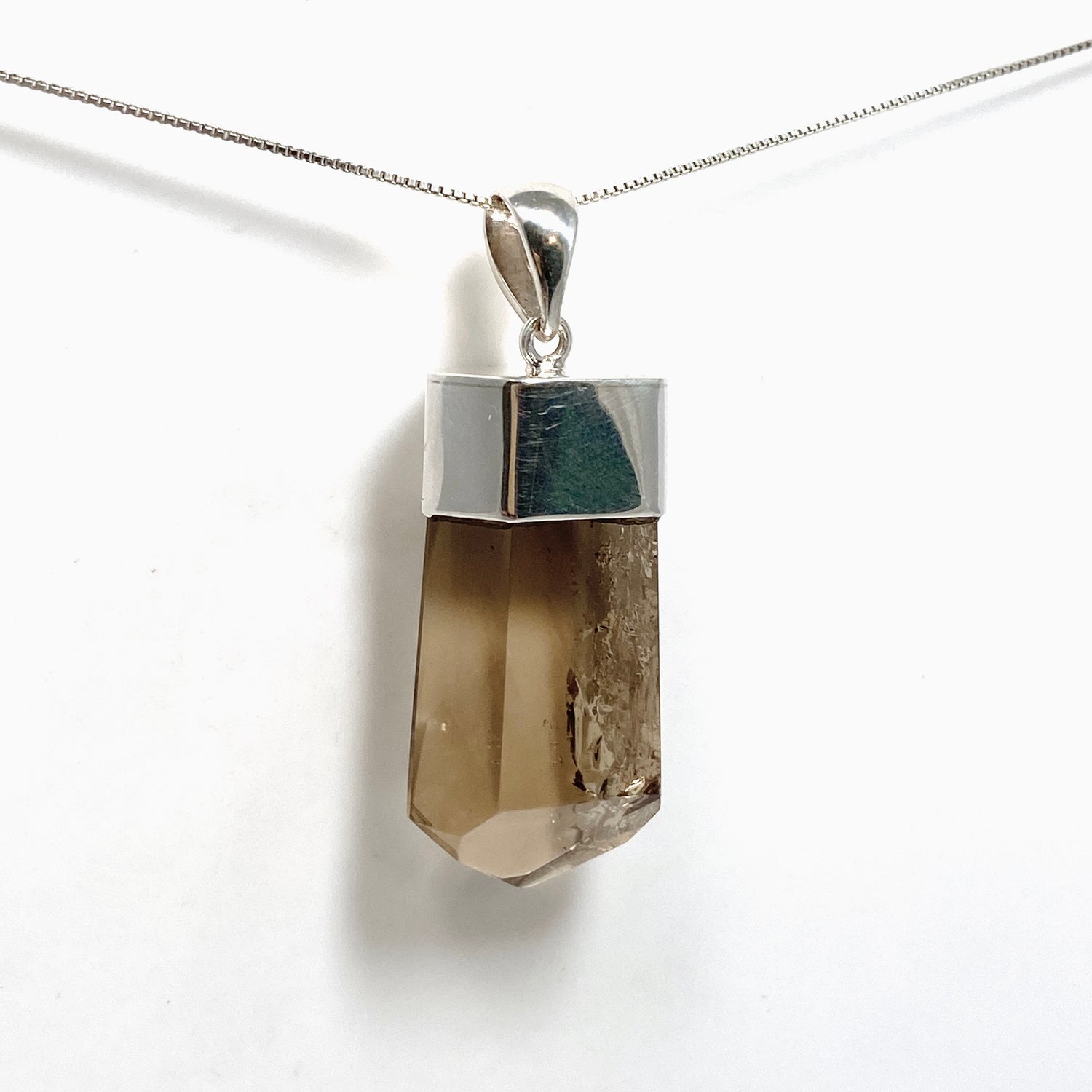 Smokey Quartz Crystal Pendant BTP-80