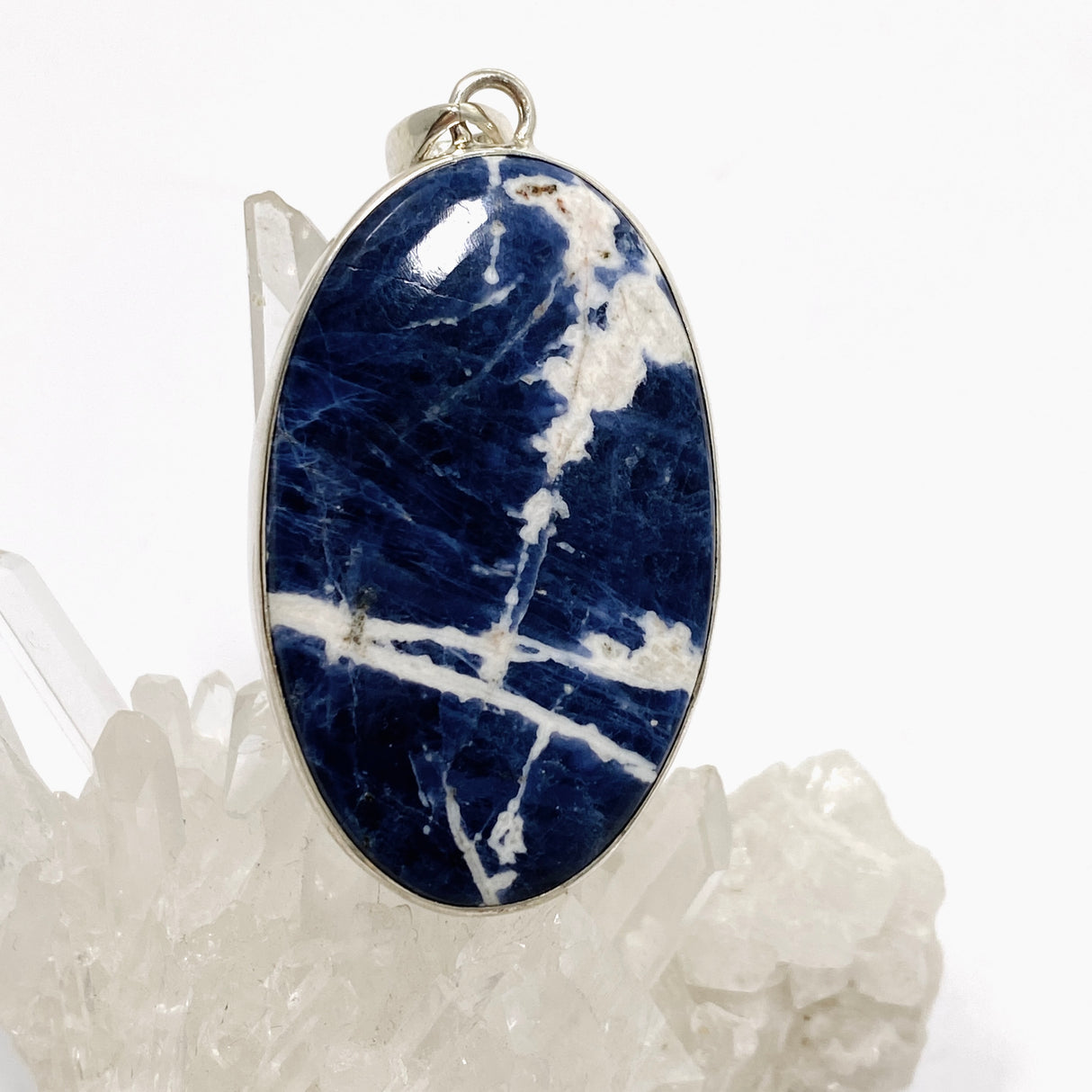 Sodalite Oval Cabochon Pendant KPGJ4806