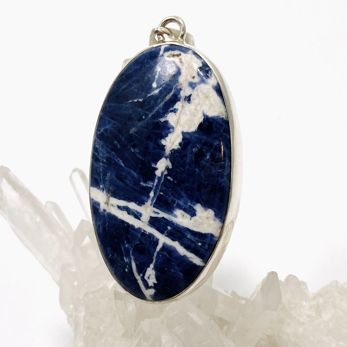 Sodalite Oval Cabochon Pendant KPGJ4806