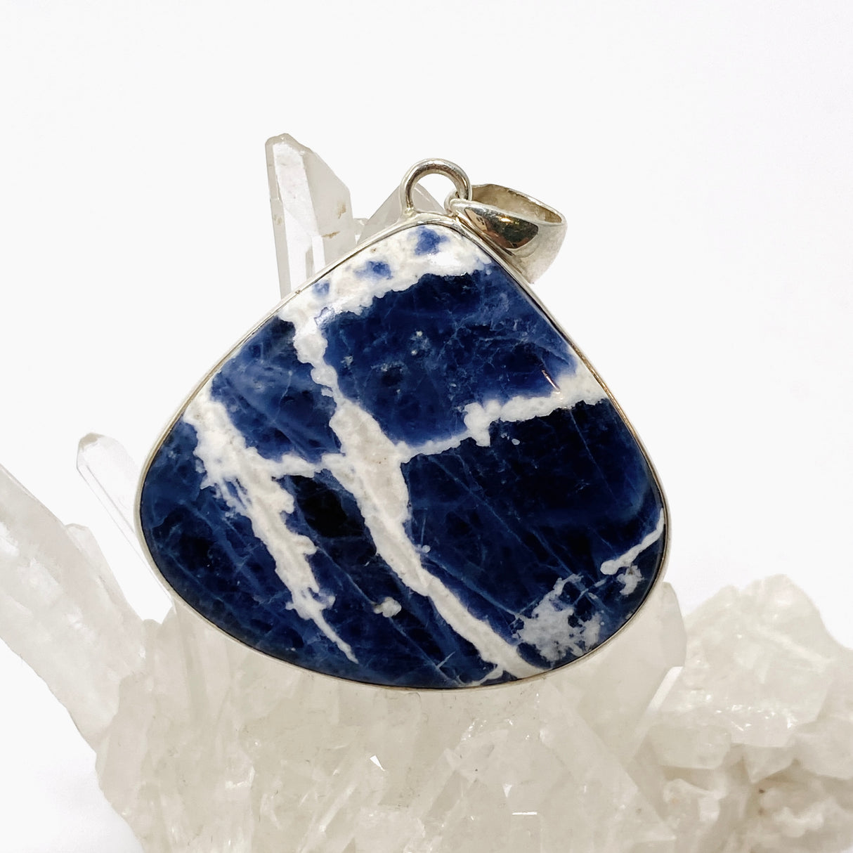 Sodalite Teardrop Cabochon Pendant KPGJ4813