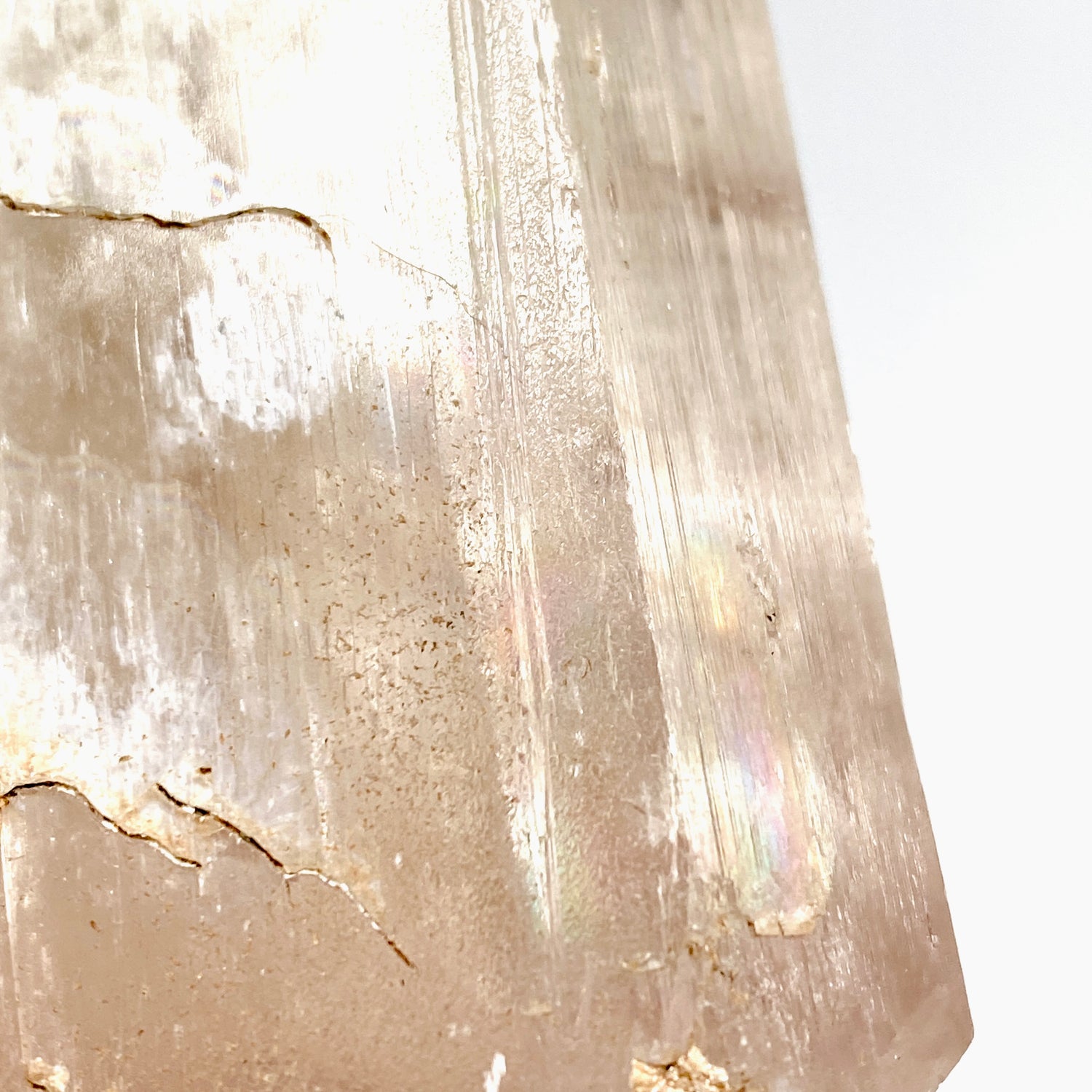 Spodumene natural mineral specimen 413g