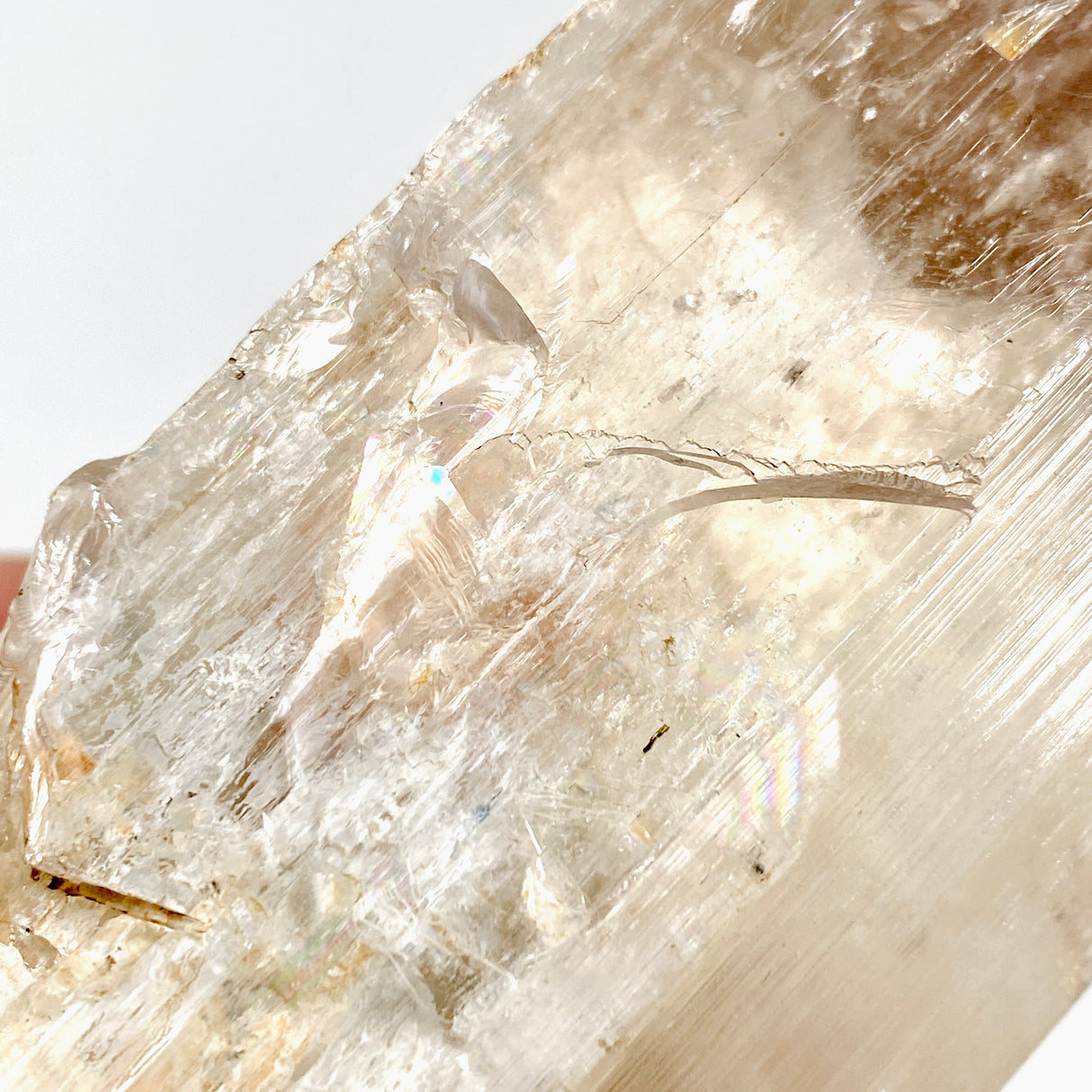 Spodumene natural mineral specimen 413g