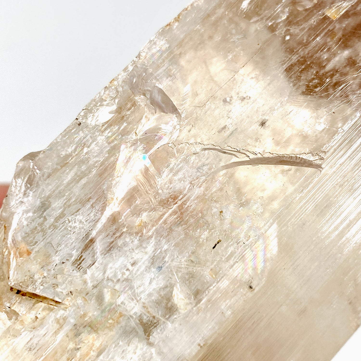 Spodumene natural mineral specimen 413g