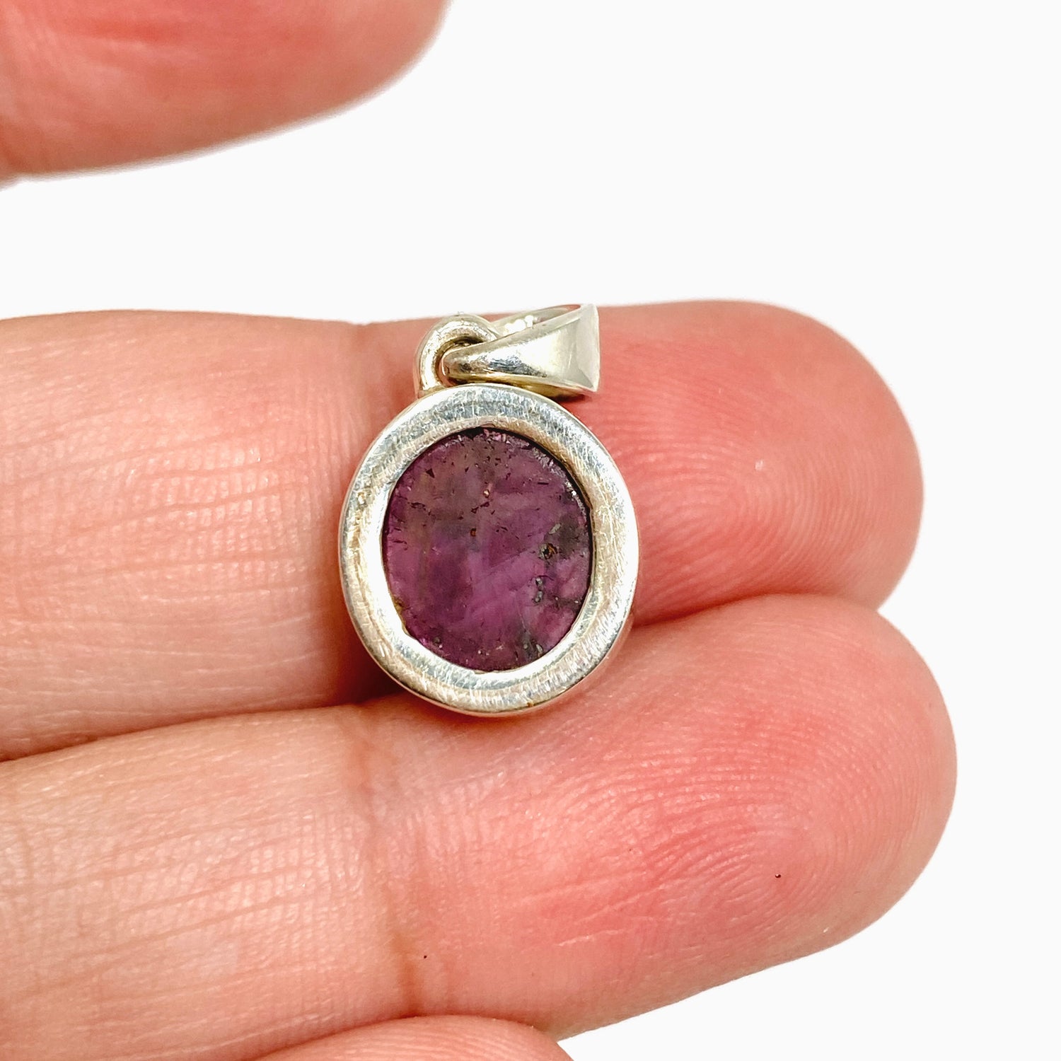 Star Ruby Oval Cabochon Pendant PPGJ1206