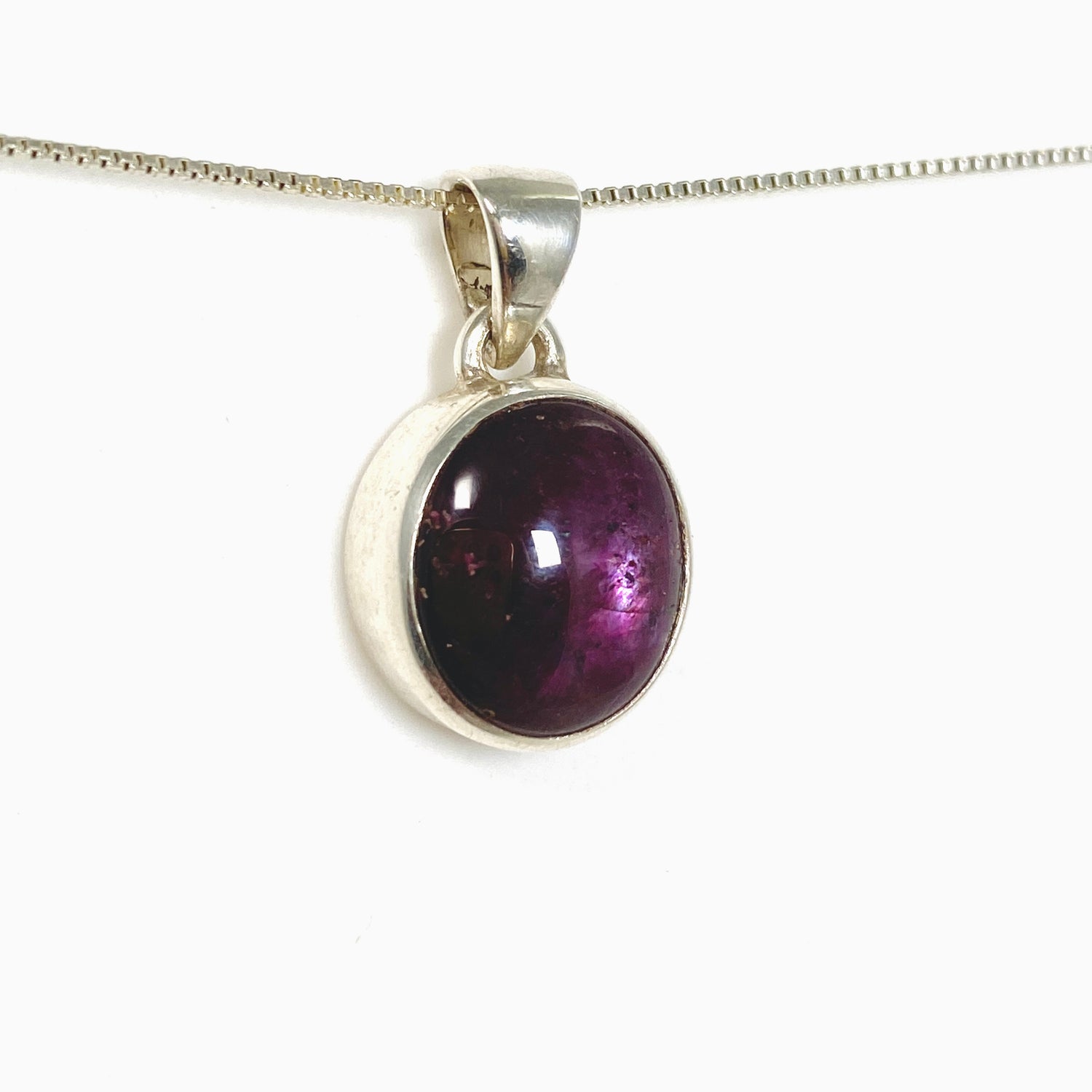 Star Ruby Oval Cabochon Pendant PPGJ1206