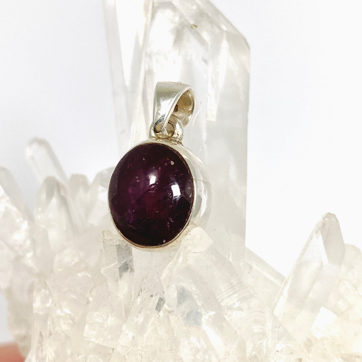 Star Ruby Oval Cabochon Pendant PPGJ1207