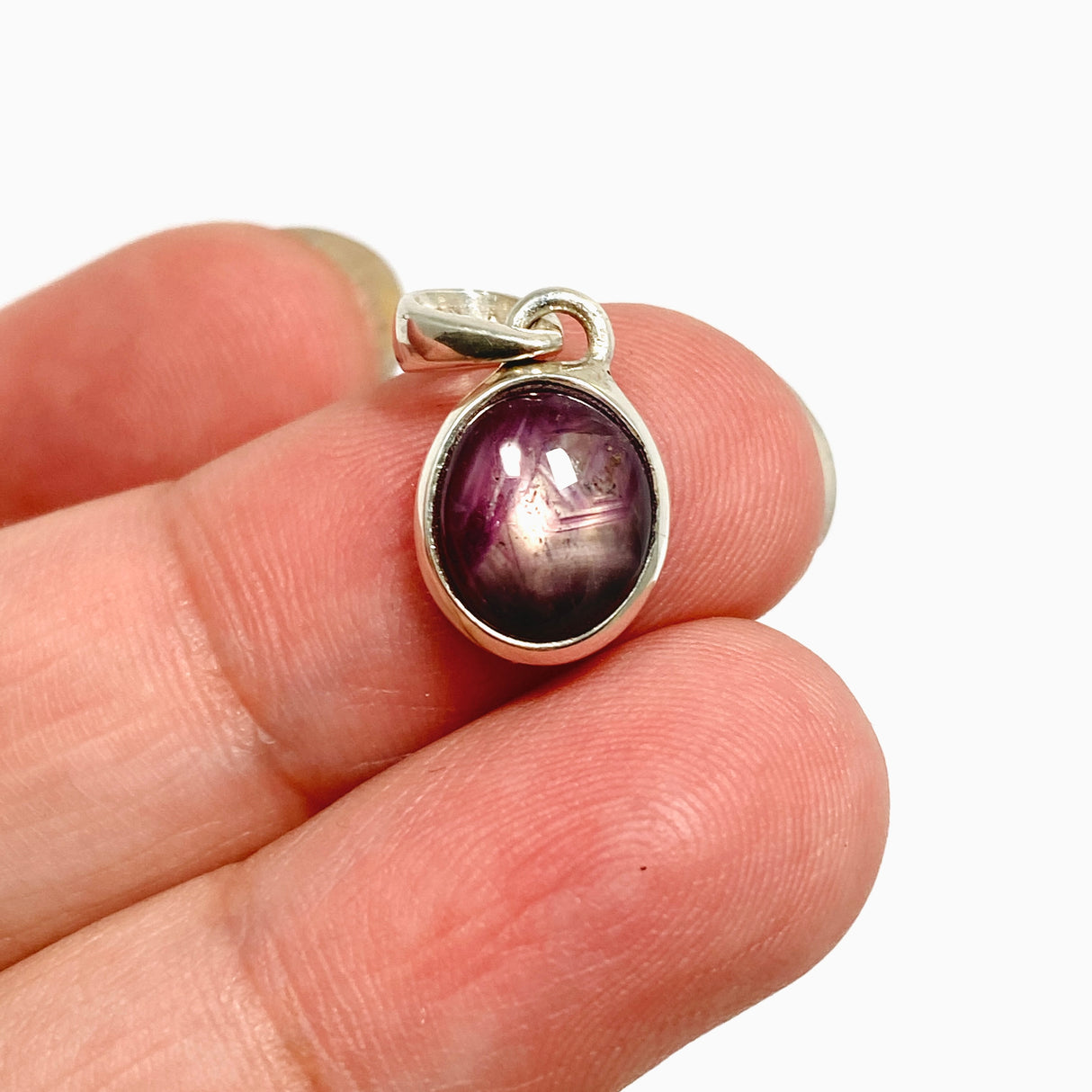 Star Ruby Oval Cabochon Pendant PPGJ1208