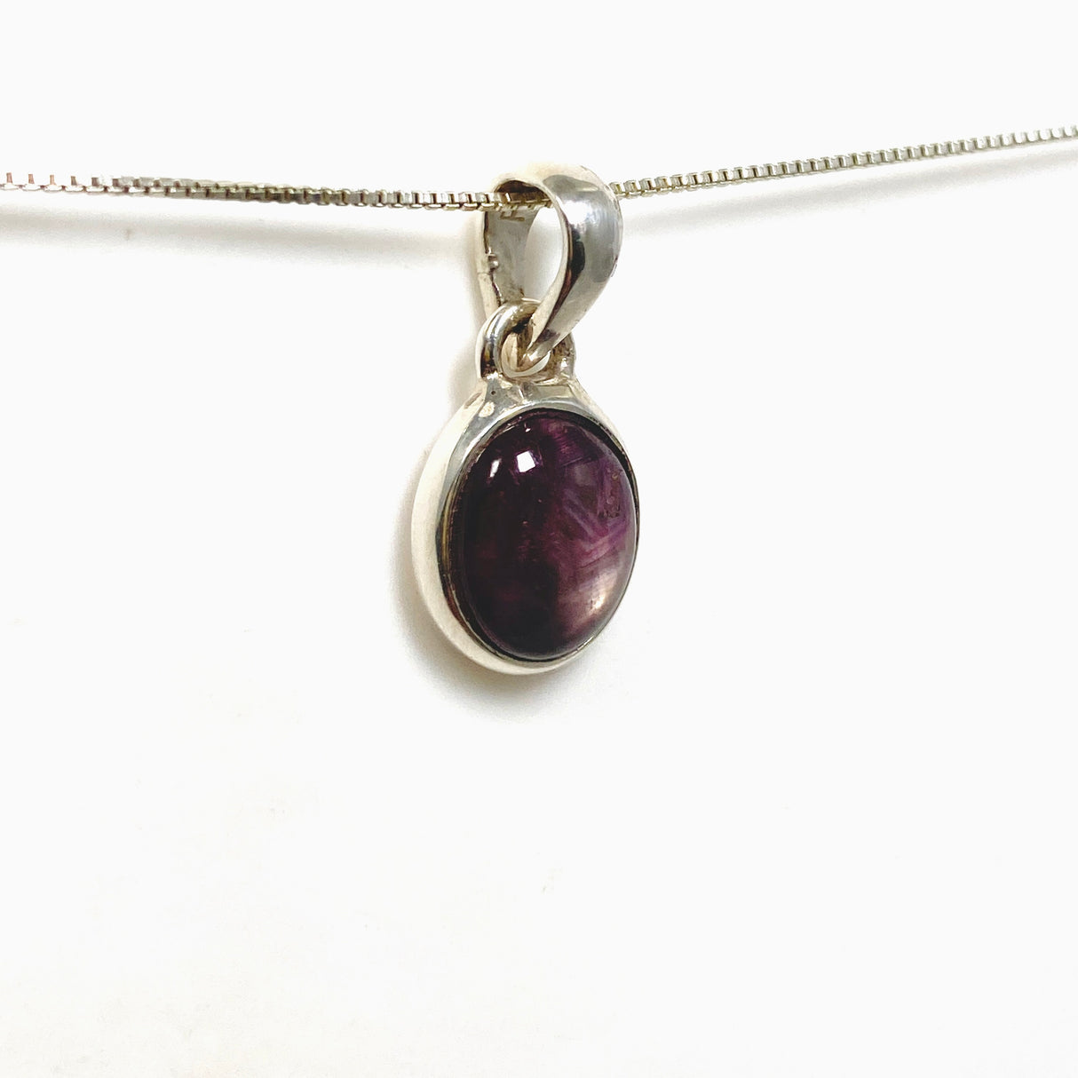 Star Ruby Oval Cabochon Pendant PPGJ1208