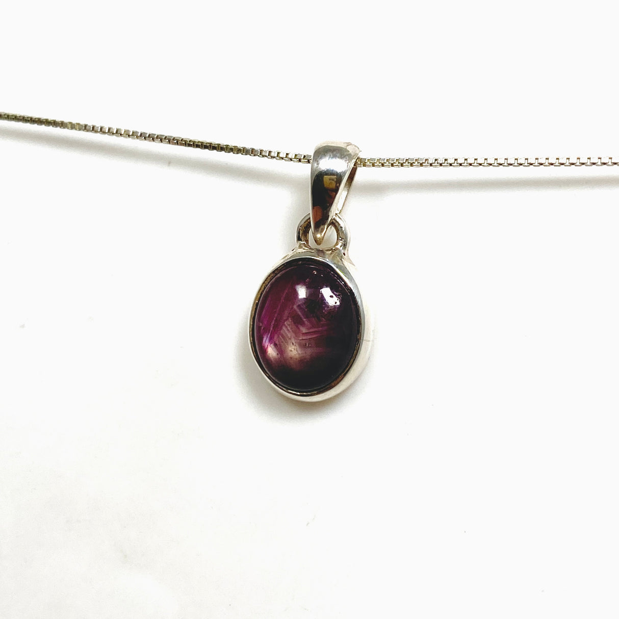 Star Ruby Oval Cabochon Pendant PPGJ1208