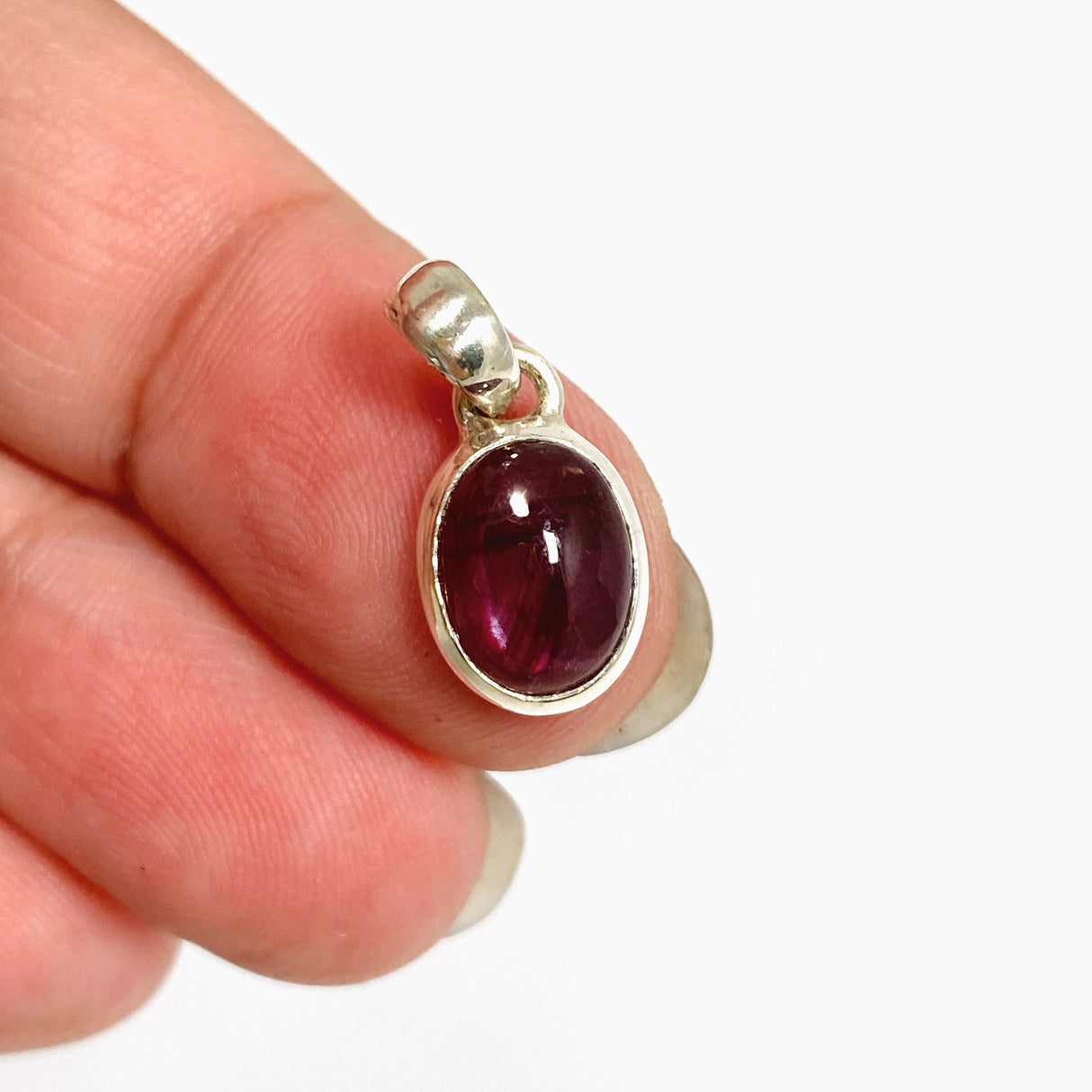 Star Ruby Oval Cabochon Pendant PPGJ1209