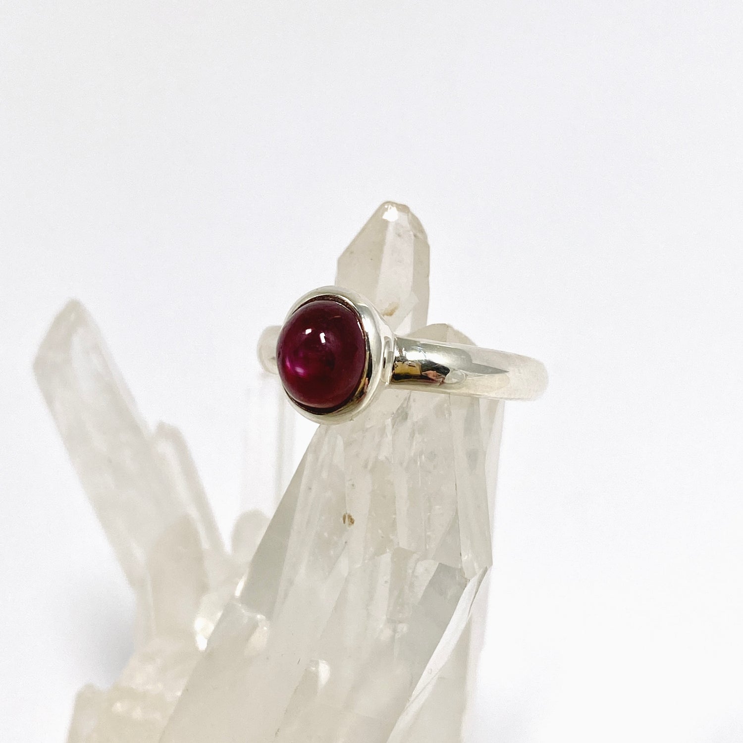 Star Ruby Oval Cabochon Ring Size 6 PRGJ975