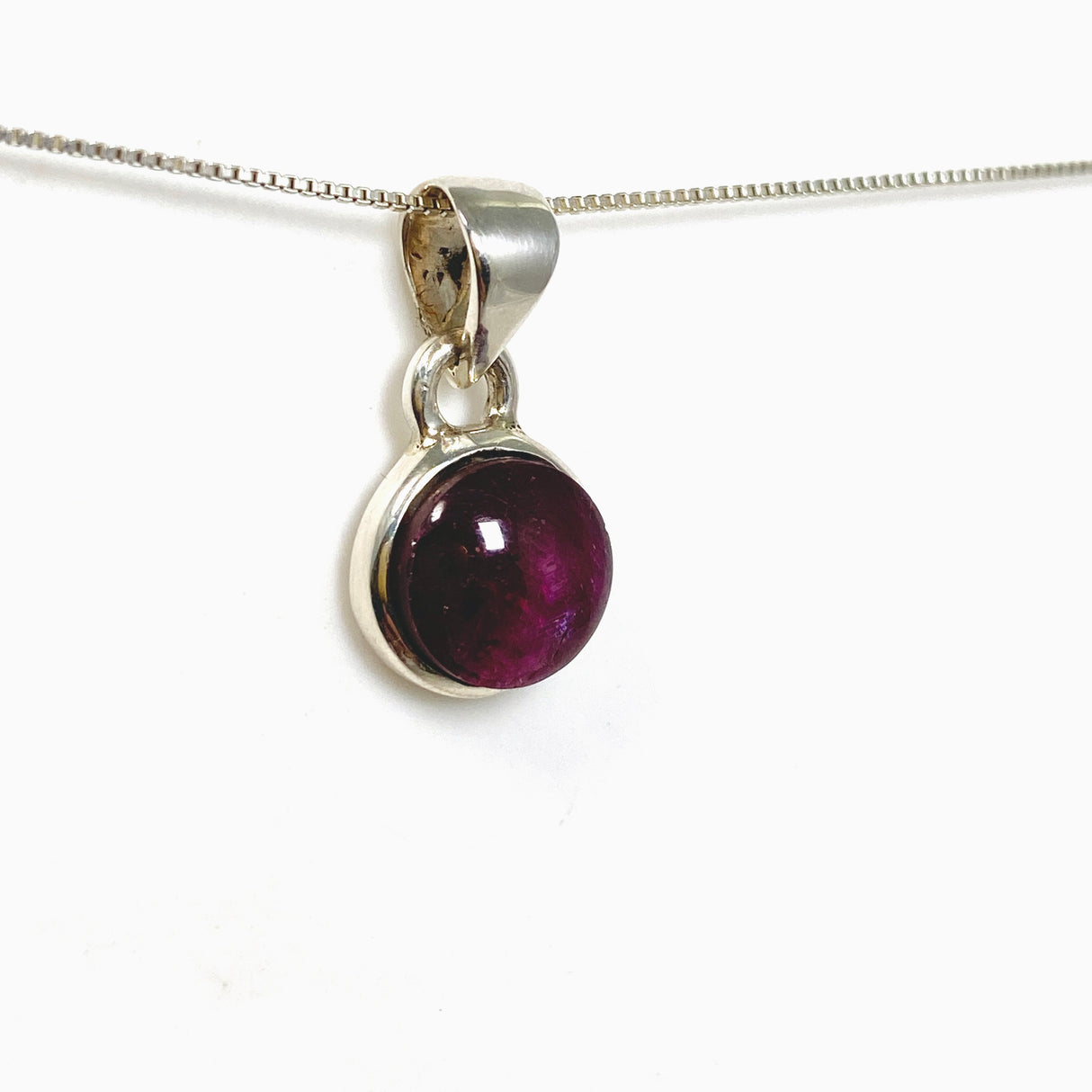Star Ruby Round Cabochon Pendant PPGJ1210