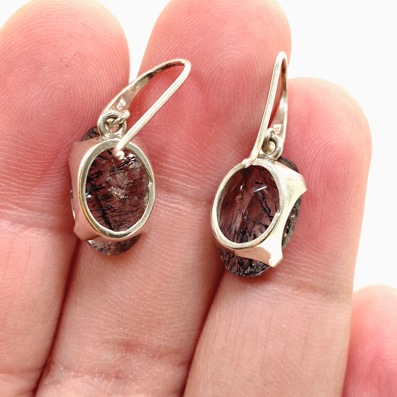 Super Seven Oval Faceted Earrings PEGJ332