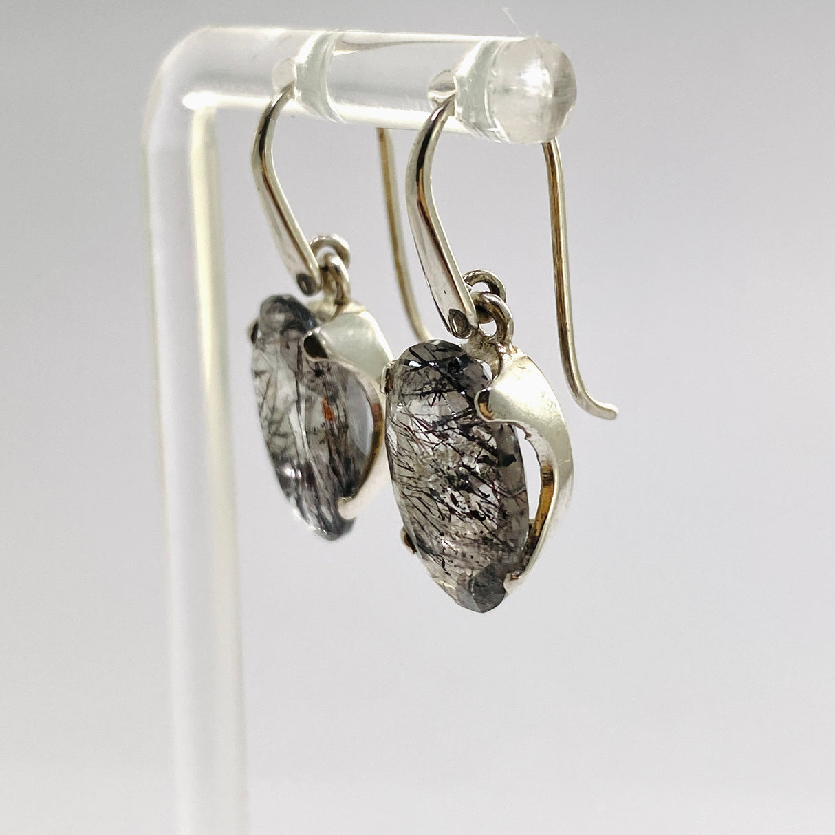 Super Seven Oval Faceted Earrings PEGJ332