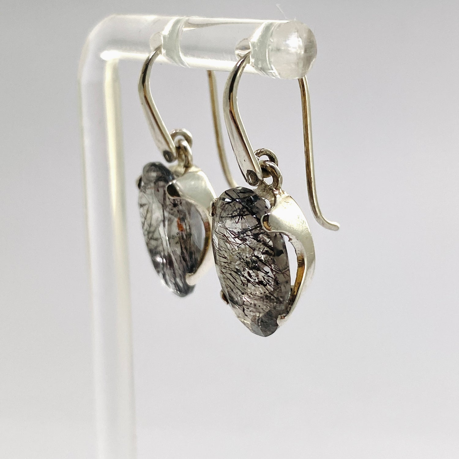 Super Seven Oval Faceted Earrings PEGJ332