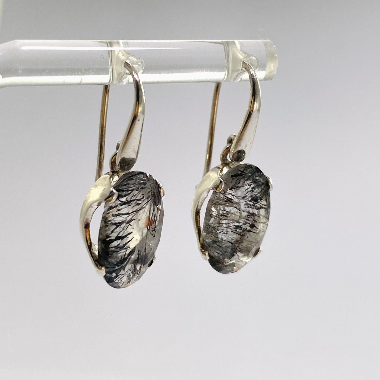 Super Seven Oval Faceted Earrings PEGJ332