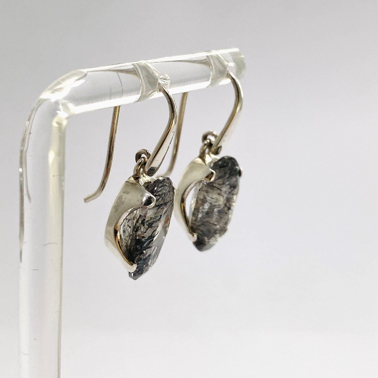 Super Seven Oval Faceted Earrings PEGJ332