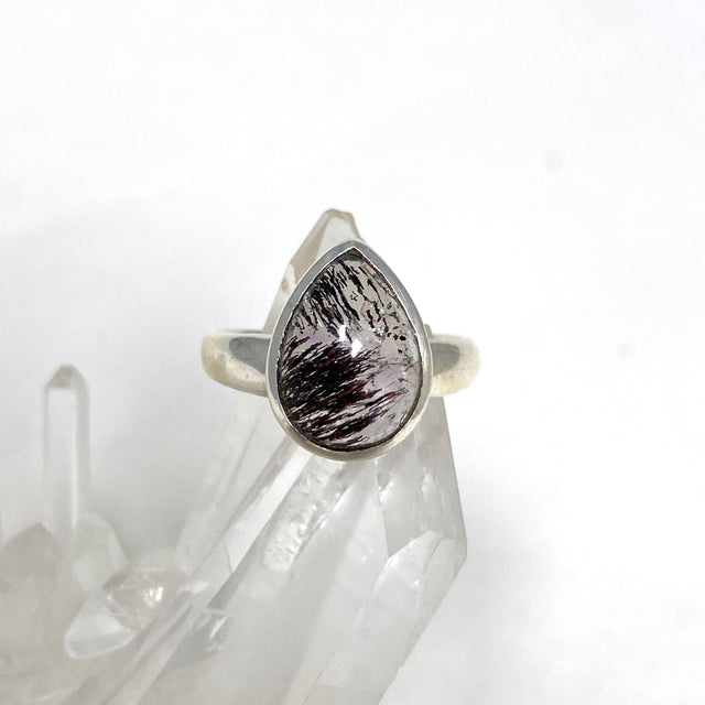 Super Seven Teardrop Ring Size 6.5 PRGJ399 - Nature's Magick