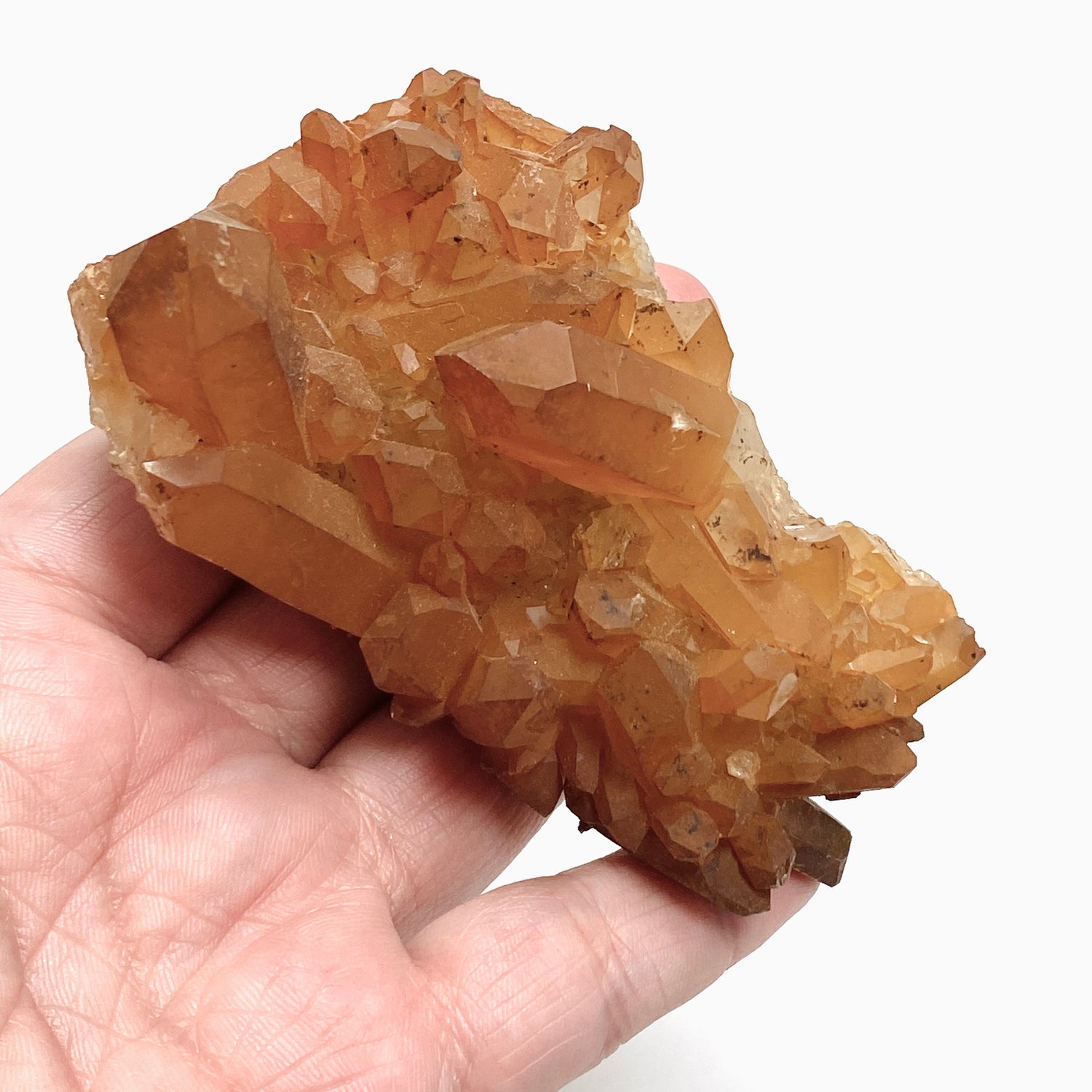 Tangerine Quartz Cluster TQC-01