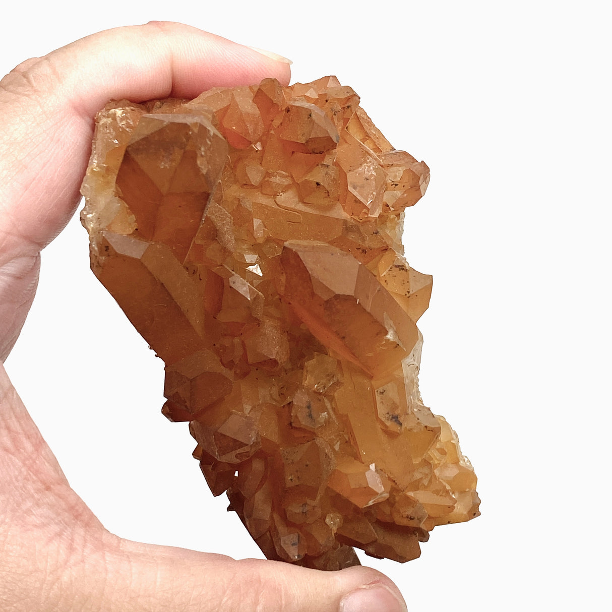 Tangerine Quartz Cluster TQC-01