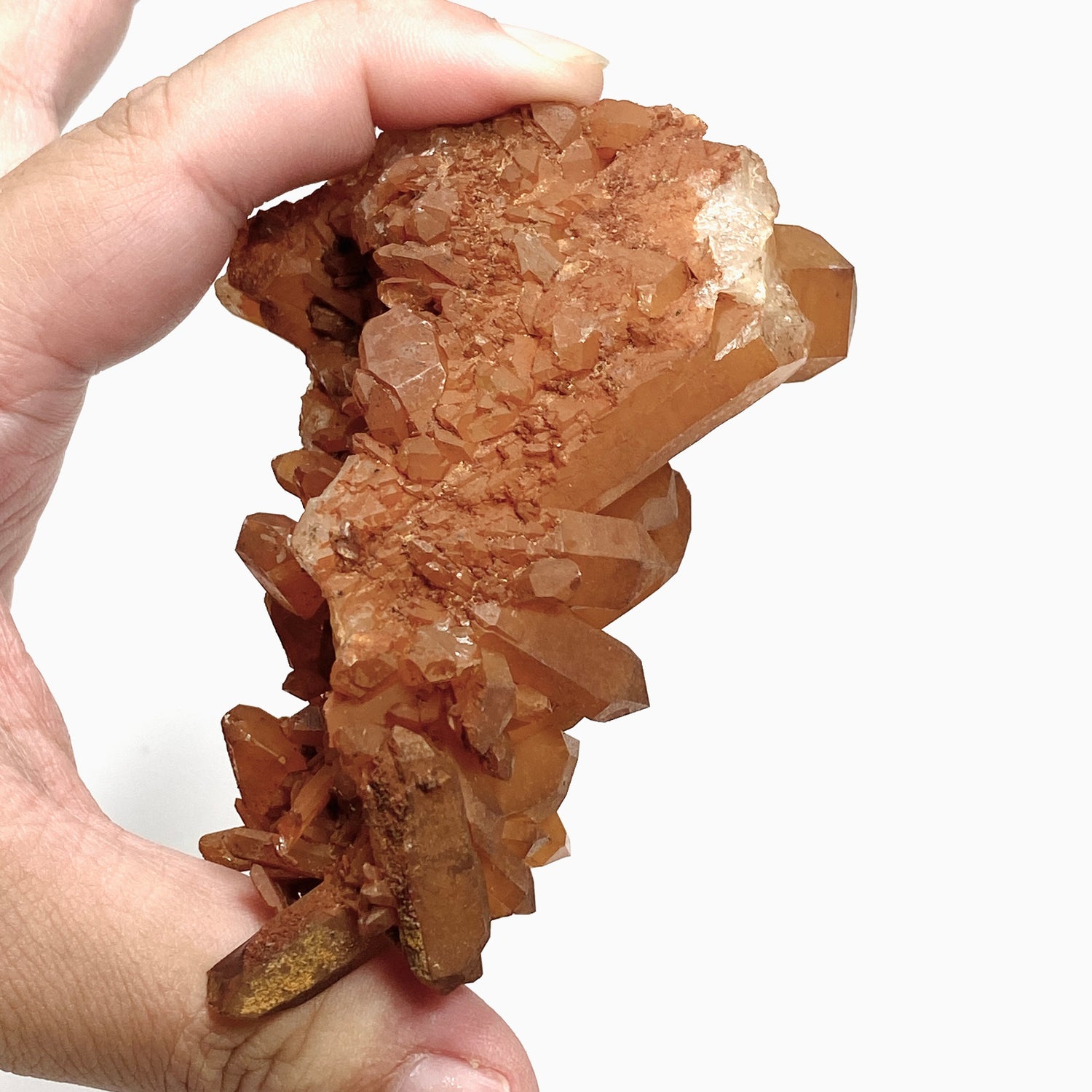 Tangerine Quartz Cluster TQC-01
