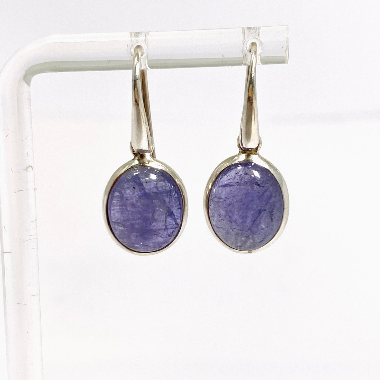Tanzanite Oval Cabochon Earrings PEGJ387
