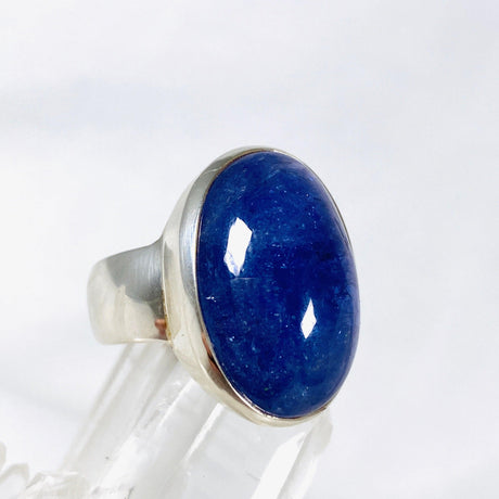 Tanzanite Oval Cabochon Ring s.8.5 PRGJ297 - Nature's Magick