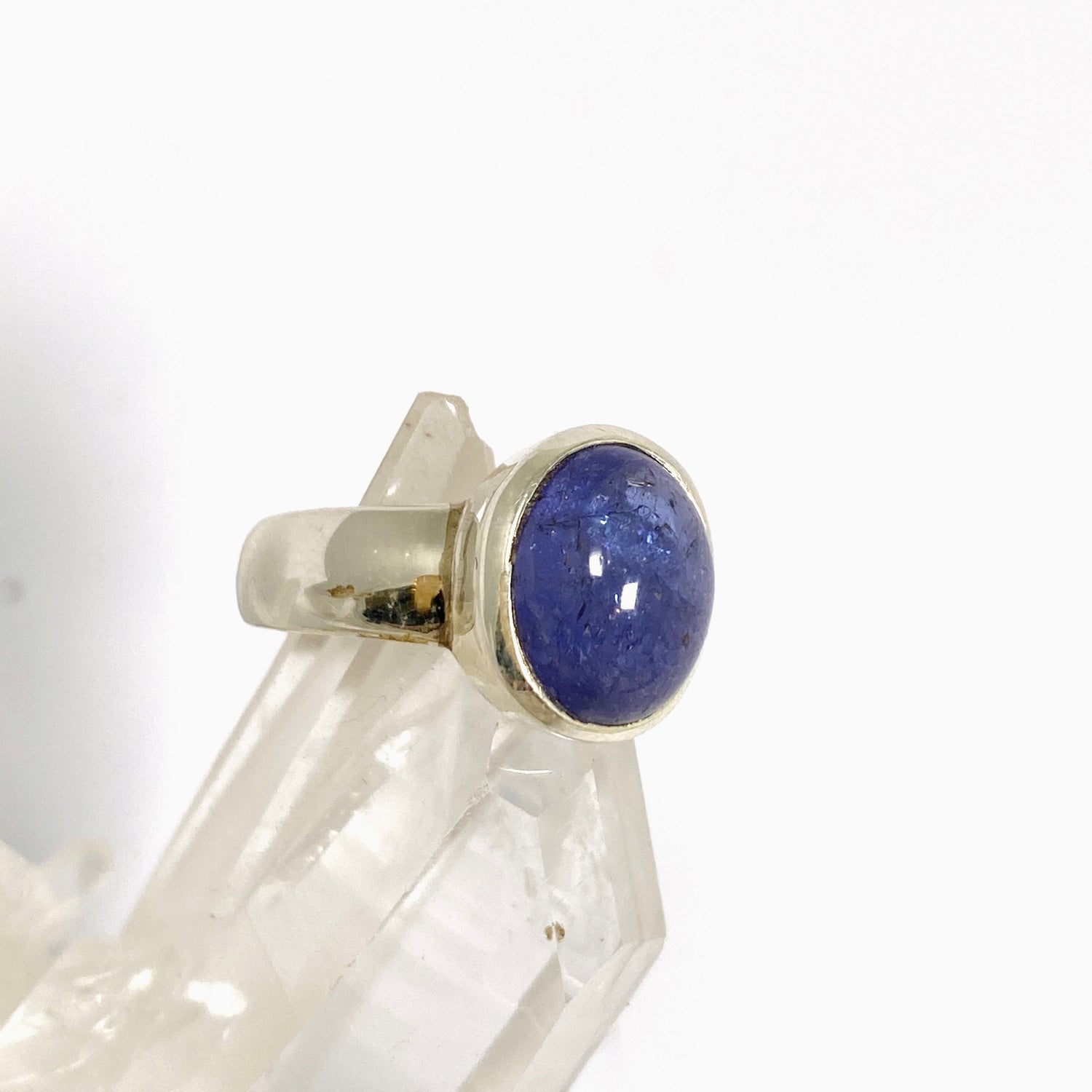 Tanzanite Oval Cabochon Ring Size 7 PRGJ1012